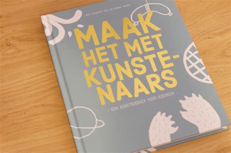 hobbyboek van februari maak het met kunstenaars maak het vrolijk nl book cover