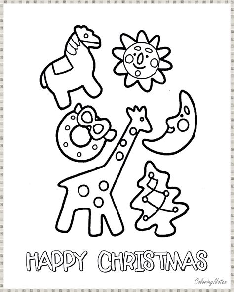 They've been around for awhile and it took me a longer while to create them. Funny Christmas Cookies Coloring Pages for Kids Free Printable - COLORING PAGES FOR KIDS FREE ...