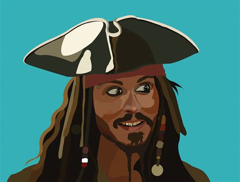 Jack Sparrow Illustration On Behance