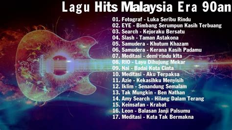 Koleksi lagu melayu terbaik sepanjang zaman vol. Lagu Malaysia Era 90an || Lagu Jiwang Melayu - Lagu Lama ...