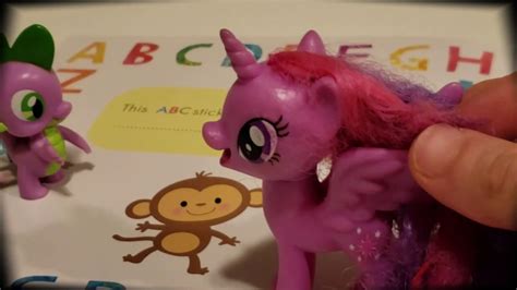 My Little Pony Learn Abc With Spike Youtube