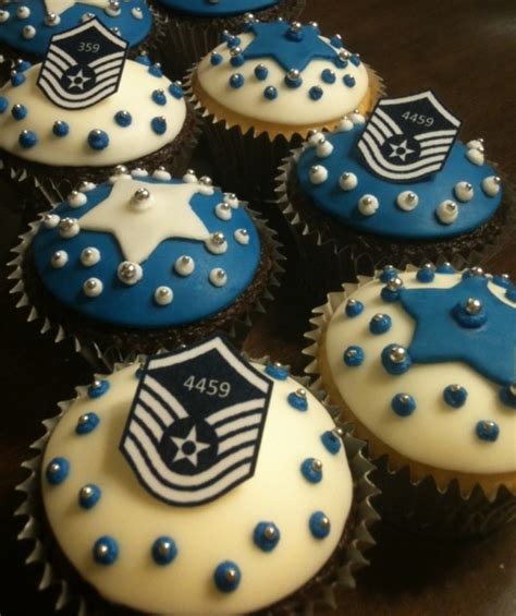Usaf Promotion Cupcakes