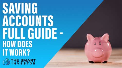 Saving Accounts Full Guide How Does It Work Pros And Cons And How To