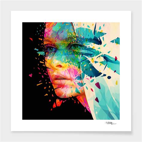 Paintflowers Art Print By Alessandro Pautasso Numbered Edition From