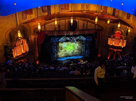 2nd Dress Circle Left B at Fox Theatre Atlanta - RateYourSeats.com
