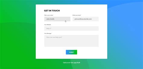 Free Contact Form V Html Css Template Colorlib