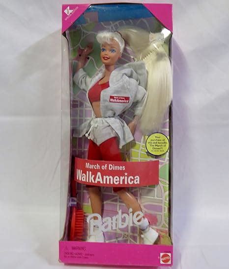 Barbie March Of Dimes Walk America 1997 By Mattel Toys And Games