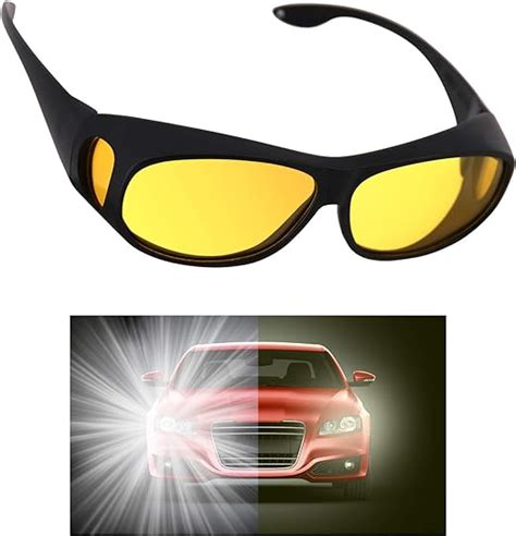 aksdesy night driving glasses anti glare night vision glasses hd polarized yellow