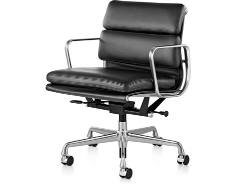 There were two high back models, the ea119 and ea120, both considered 'management chairs' with the full tilting and height mechanisms as standard. Eames® Soft Pad Group Management Chair - hivemodern.com
