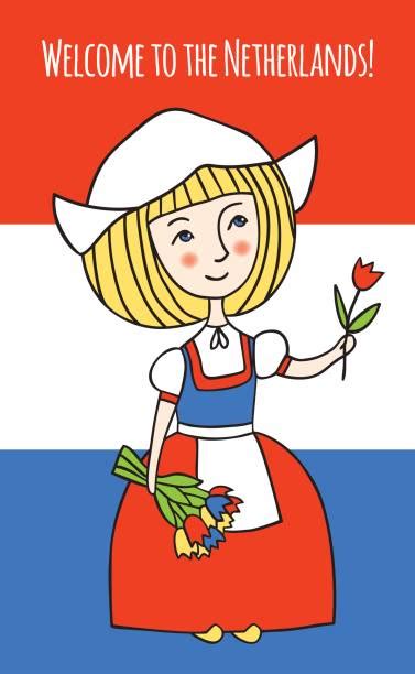Best Dutch Costume Illustrations Royalty Free Vector Graphics And Clip Art Istock