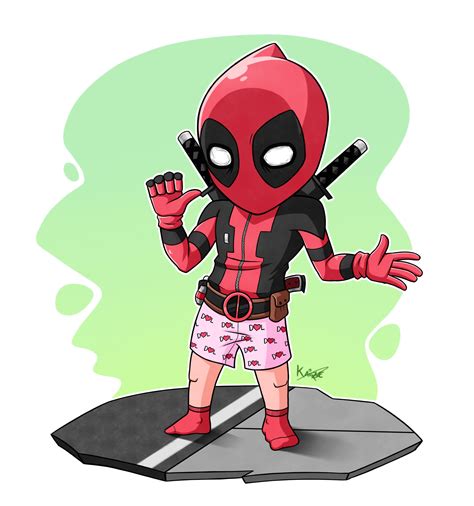 Deadpool Chibi By Kaiqueandrades On Newgrounds