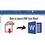 How To Insert A PDF  Into Word Doc 3 Approachs