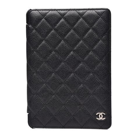 Chanel Caviar Quilted Ipad Mini Case Black 551759 Fashionphile