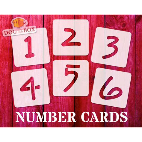 Numbers Stencils N2 Individual Numbers Stencils For Wood Signs And Walls