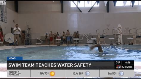 Swim Team Teaches Water Safety Swimmers Daily