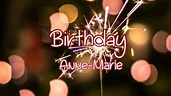 Anne-Marie - Birthday (Lyric Video) - YouTube