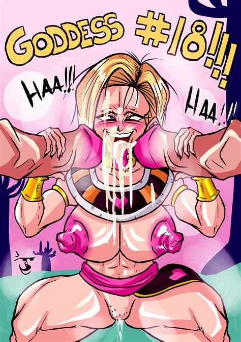 Rule 34 1girls Alternate Version Available Android 18 Blonde Blonde Hair Blue Eyes Cleavage