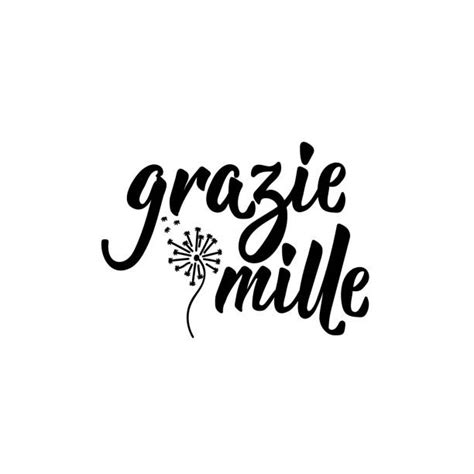 Thank you very much, thanks a lot. Best Mille Grazie Illustrations, Royalty-Free Vector ...