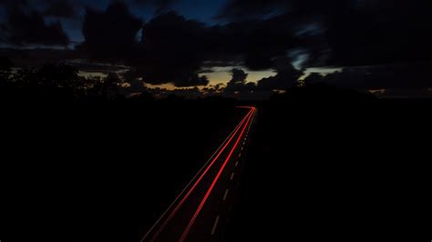 2560x1440 Road Night Turn 1440p Resolution Wallpaper Hd Nature 4k