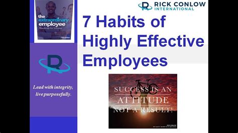 7 Habits Of Highly Effective Employees Youtube