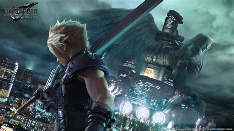 Midgar Sephiroth Shinra Video Games Fire Final Fantasy Vii Remake