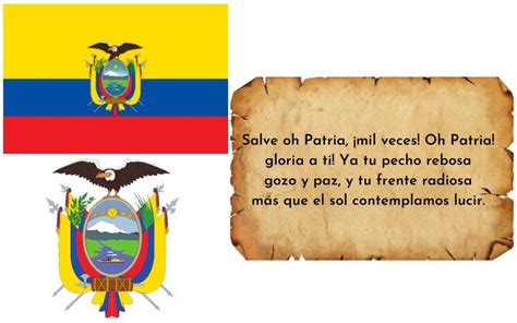 Cuales Son Los S Mbolos Patrios Del Ecuador Y Cual Es Su Importancia