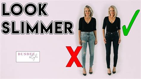 How To Instantly Look Slimmer Style Tricks Youtube Fashion Tips