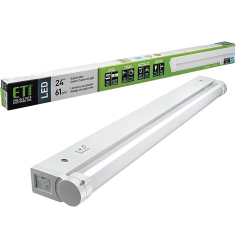 Get free shipping on qualified puck lights or buy online pick up in store today in the lighting department. ETi 24 in. LED Beam Adjustable Under Cabinet Strip Light ...