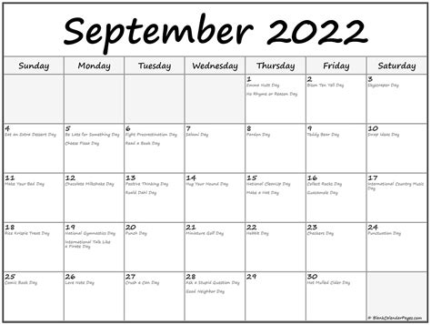 Free Calendar September 2022 Month Calendar Printable