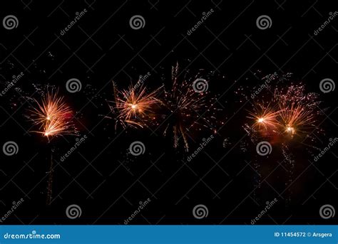 Wonderful Fireworks At Night Stock Photo Image Of Independence Fire