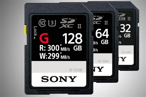 Sony Has Announced New Sd Cards That Can Drive Write Speeds Up To A