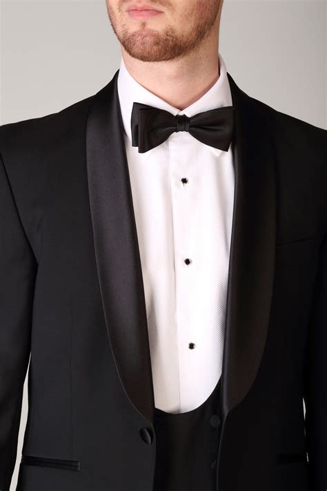 Shawl Collar Black Tuxedo Super Fine Wool Tom Murphys Formal And