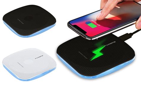 Up To 54 Off Wireless Phone Charger Groupon