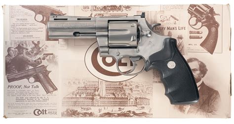 Colt Anaconda Double Action Revolver With Box Rock Island Auction