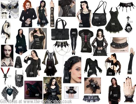 The Gothic Shop Blog Gothic Ts By Colour
