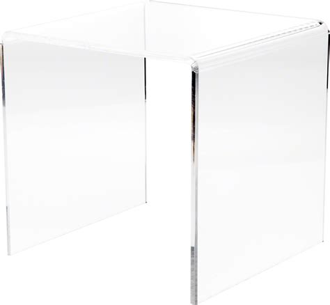 Plymor Clear Acrylic Beveled Square Display Riser Michaels