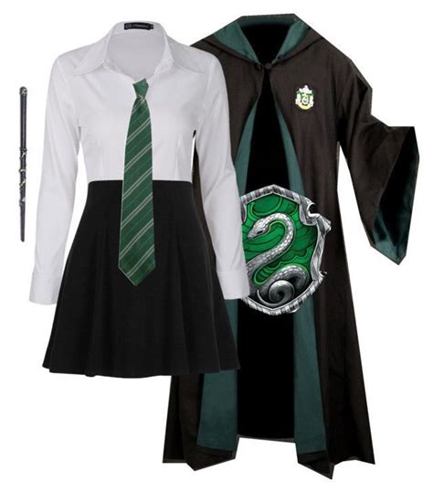 Hogwarts Scripting In 2021 Slytherin Clothes Harry Potter Outfits