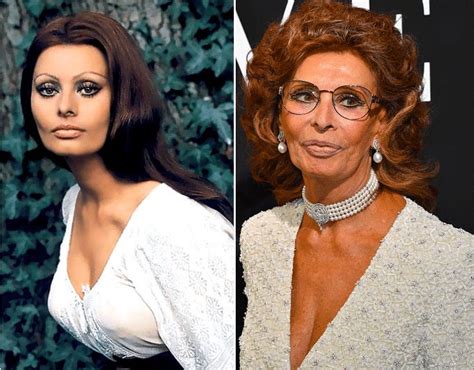 Sophia Loren Then And Now Sophia Loren Women Movie Stars