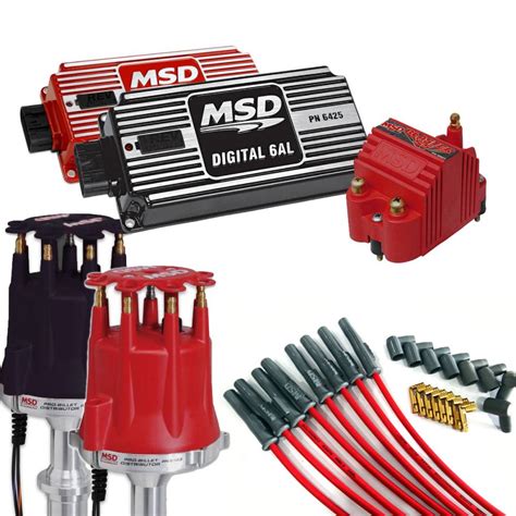 Msd Performance Complete Msd Ignition Kit Dist Wires Coil And