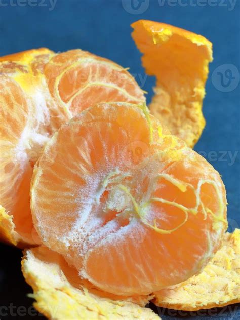 Orange Peeled Skin On A Texture Background 20463898 Stock Photo At Vecteezy
