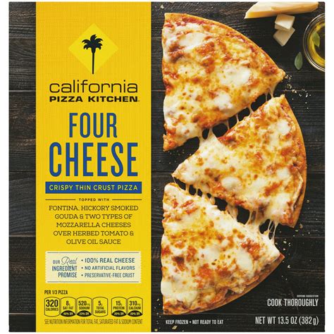 California Pizza Kitchen Four Cheese Crispy Thin Crust Frozen Pizza