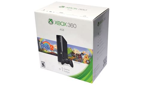 Xbox 360 4gb With Peggle 2 Groupon Goods
