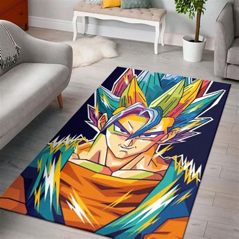 The Dragon Ball Goku Rugs Designed From Petorugs The Dragon Ball Goku