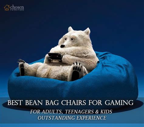 Using a bean bag gaming chair as with any product, you will need to know how to use it if you want to get all the benefits. BEST BEAN BAG CHAIRS FOR GAMING - FOR ADULTS, TEENAGERS ...