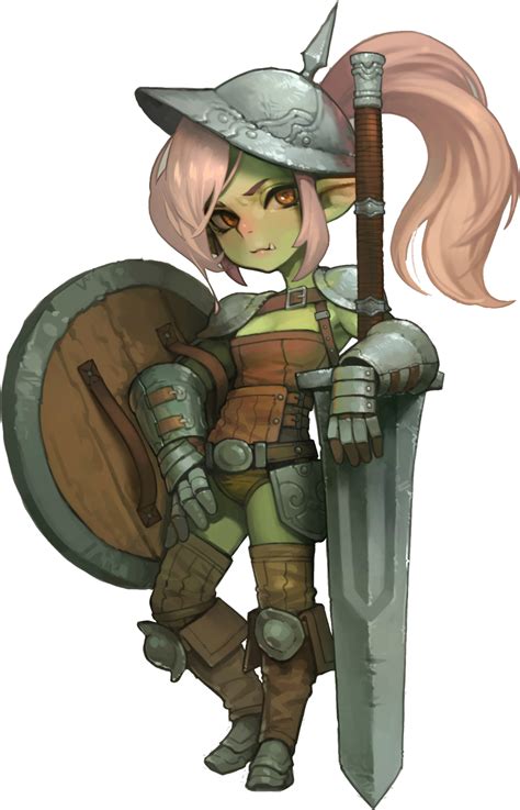 Maybe Teaup The Arcane Archer Dnd Characters Female Goblin Dnd