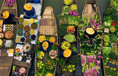 Top 5 Stunning Floating Markets Near Bangkok Thailand