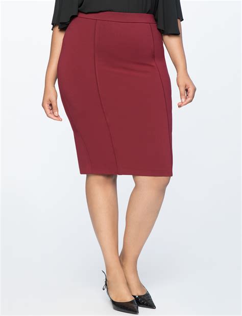 9 To 5 Stretch Skirt Womens Plus Size Skirts Eloquii In 2020