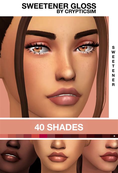 Sweetener Gloss The Sweetener Gloss Is A Glossy Crypticsim Sims