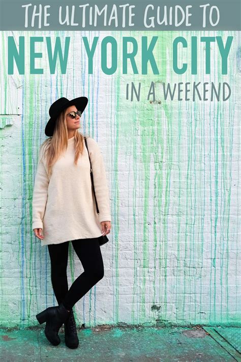 the ultimate guide to new york city in a weekend the blonde abroad