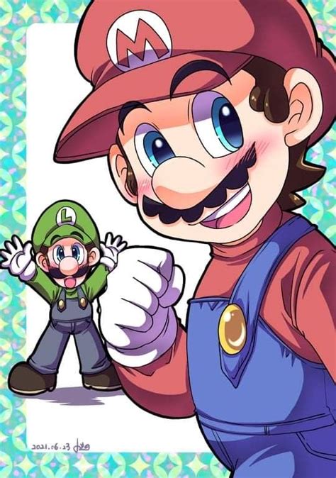 An Image Of Mario And Luigi